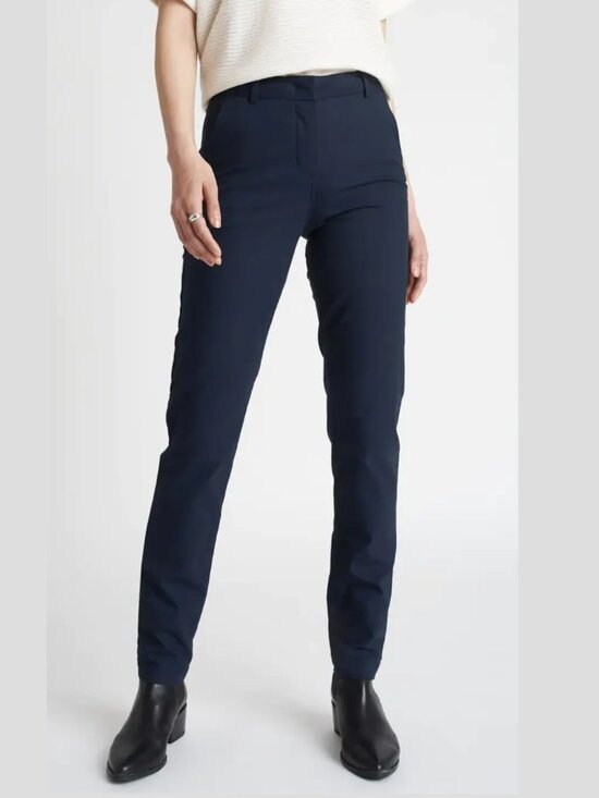 Kit and Ace Pants - KIT AND & ACE Navigator Ride Pants Trousers Slim Leg Navy Blue Women's 6 x 30"